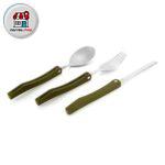 ست قاشق و چنگال و چاقوی سفری کوهنوردی