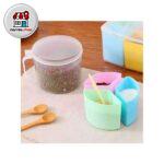 جا ادویه سه قسمتی دسته دار کاجین مدل تبسم