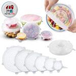 درپوش سیلیکونی ظروف 6 عددی