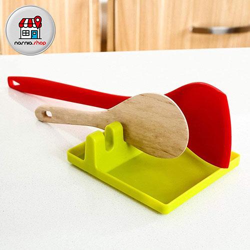 استند زیر قاشقی و درب قابلمه دو کاره استند زیر قاشقی و درب قابلمه دو کاره