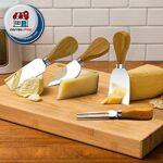 ست کارد پنیر خوری دسته چوبی