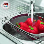 سبد سینک استیل کشویی