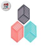 زیر لیوانی سیلیکونی 3 عددی