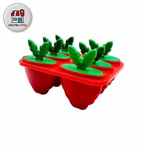 قالب بستنی طرح توت فرنگی قالب بستنی طرح توت فرنگی