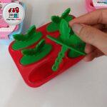 قالب بستنی طرح توت فرنگی