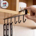 آویز کفگیر و ملاقه کابینتی فلزی