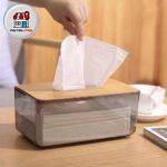 جعبه دستمال کاغذی طلقی