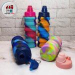 قمقمه سیلیکونی تاشو 500 میل