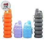 قمقمه سیلیکونی تاشو 500 میل