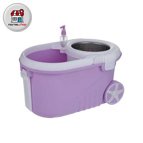 سطل و زمین شوی شایلین سبد استیل مدل BS-1020