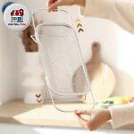 مینی سبد استیل کشویی سینک