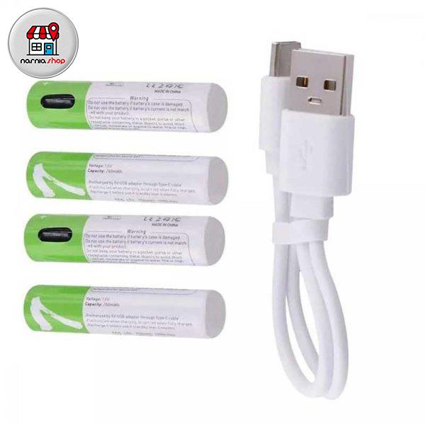 باطری شارژی قلمی بسته 4 عددیامتیاز5.00از 5 امتیاز1مشتری(1دیدگاه)