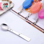 قاشق مسافرتی همراه