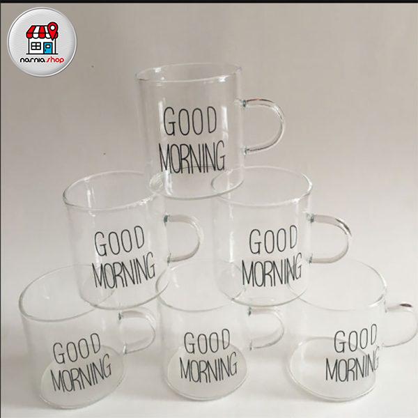 فنجان پیرکس 6 عددی