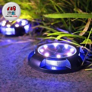 چراغ سولار خورشیدی 4 عددی گرد