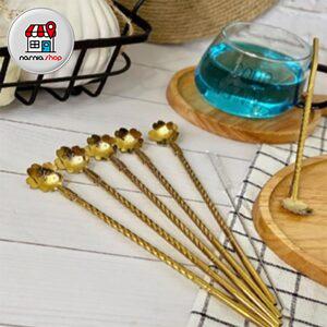 قاشق نی دار مارپیچ طلاییامتیاز5.00از 5 امتیاز1مشتری(1دیدگاه)