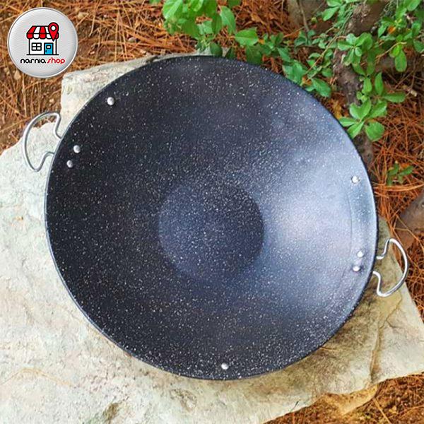 تابه پایه دار بزرگ سایز 43 تابه پایه دار بزرگ سایز 43