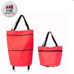 ساک خرید چرخ دار جمع شونده