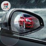 برچسب آب گریز ایینه خودرو