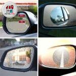 برچسب آب گریز ایینه خودرو