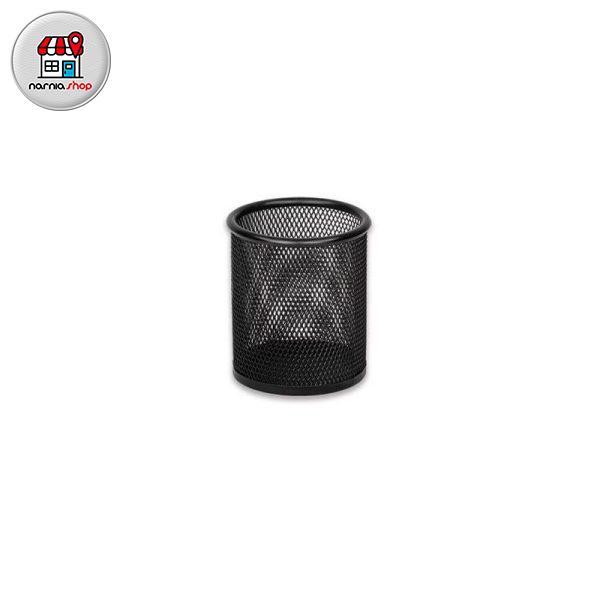 جا قلمی مشکی فلزی توری