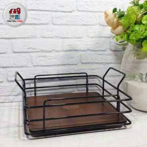 سینی مربع مشکی کلاسیک