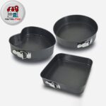 قالب کیک 3 عددی کمربندی طرح دار