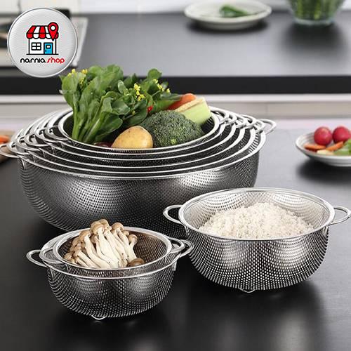 آبکش استیل 6 تکه اصلی