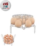 استند بخار پز 2 طبقه استیل