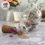 ظرف زعفران شیشه ای مایا