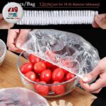 کاور پلاستیکی غذا 100 عددی