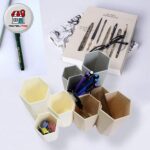 نظم دهنده رومیزی کاجین 6 ضلعی مدل بهار