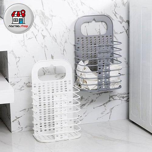 سبد لباس تاشو دیواری