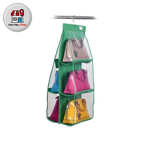 آویز کیف داخل کمد 3 طبقه مدل خوش
