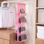 آویز کیف داخل کمد 4 طبقه مدل خوش