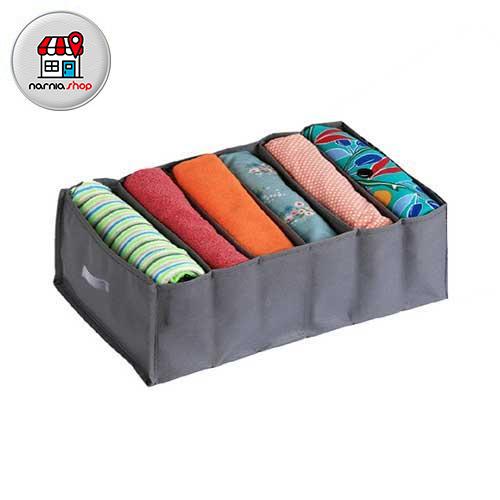 مقسم لباس 6 خانه پارچه ای خوش