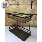 آویز مواد شوینده داخل کابینتی دو طبقه خوش