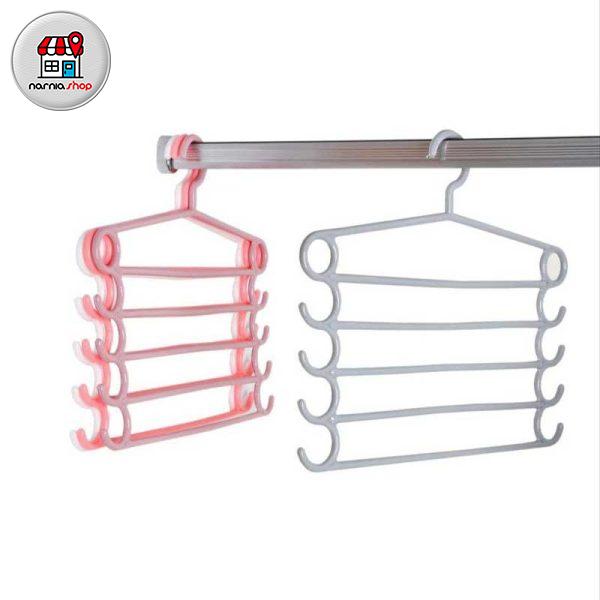 آویز شال داخل کمد بست