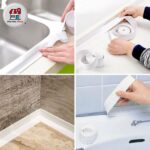 چسب نواری پی وی سی سفید ساده