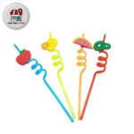 نی نوشیدنی فانتزی مارپیچ 6 عددی