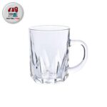 لیوان شیشه ای 6 عددی منصور