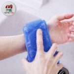 لیف حمام سیلیکونی دو دسته