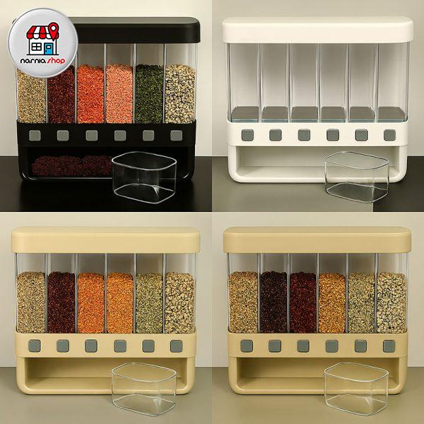 باکس حبوبات 6 خانه مانگو