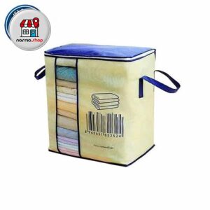 بقچه لباس زیپ دار مای هوم طرح بارکد