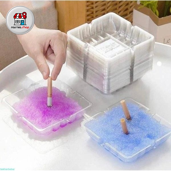 پک 3عددی زیرسیگاری و ژل جادویی