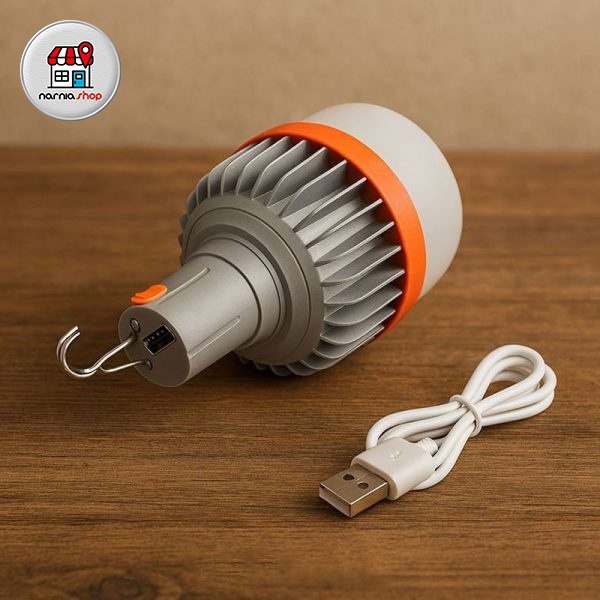 چراغ سیار شارژی آویزی دایره DC5021 چراغ سیار شارژی آویزی دایره DC5021