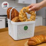 سبد مربع تینا تک دسته کاجین