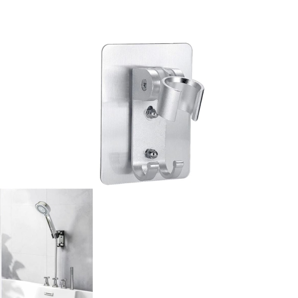 نگهدارنده_چسبی_سردوش_حمام_نقره_ای-1-2.png نگهدارنده چسبی سردوش حمام نقره ای