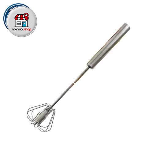 همزن دستی فشاری استیل