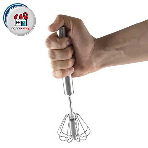 همزن دستی فشاری استیل